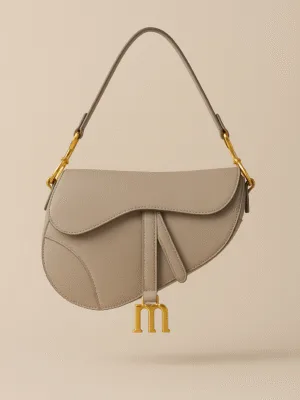 Marèe Luxe Saddle Top Handle - Beige Nude