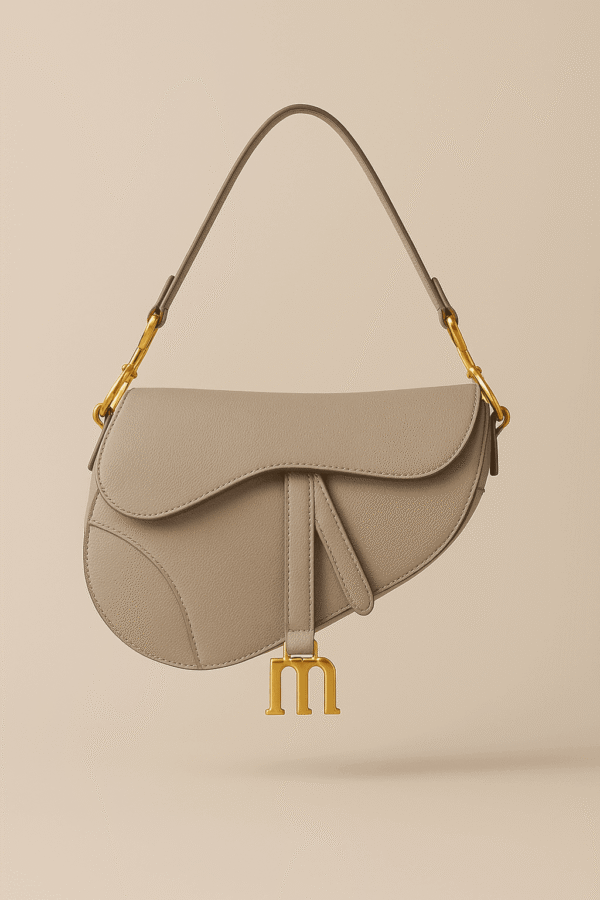 Marèe Luxe Saddle Top Handle - Beige Nude