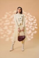 Marèe Luxe Saddle  Top Handle - Deep Red