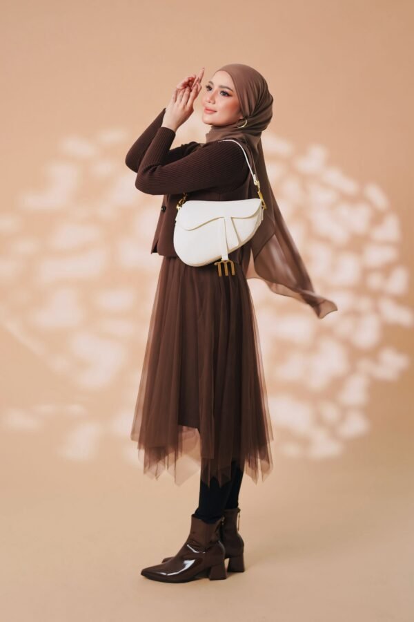 Marèe Luxe Saddle Top Handle - White Cream