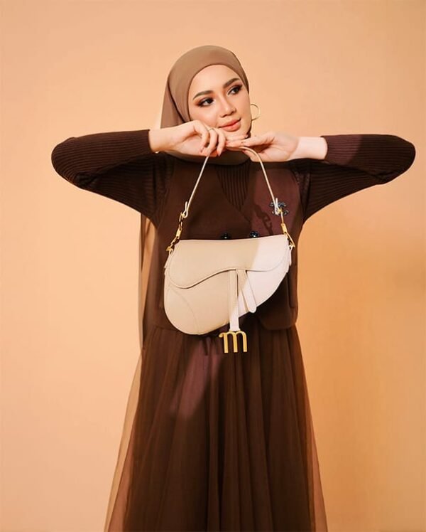 Marèe Luxe Saddle Top Handle - Beige Nude